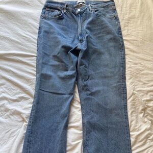 Agolde Light Blue Stovepipe Denim Jeans Size 32